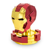 Fascinations Metal Earth 3D Model Kit - Marvel Avengers Iron Man Mark 45 Helmet