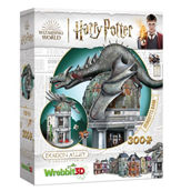 Wrebbit Harry Potter Diagon Alley Collection - Gringotts Bank 3D Puzzle: 300 Pcs