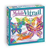 SentoSphere USA Mobile Vitrail - Crystal Butterflies
