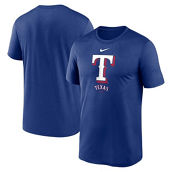Nike Men's Royal Texas Rangers Team Arched Lockup Legend Performance T-Shirt