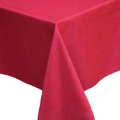 Manor Luxe, Gala Glistening Easy Care Solid Color Tablecloth