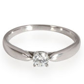 Tiffany & Co. Harmony Diamond Engagement Ring in Platinum I VS1 0.18 CT Pre-Owned