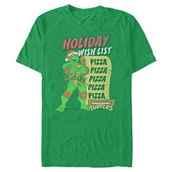 Mad Engine Mens Teenage Mutant Ninja Turtles Wish List T-Shirt