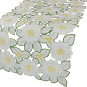 Xia Home Fashions, Dainty Flowers 15-Inch By 54-InchTable Runner