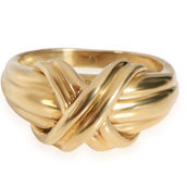 Tiffany & Co. X Ring in 18K Yellow Gold Pre-Owned