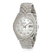 Rolex Datejust 279384 Women's Watch in 18kt Stainless Steel/White Gold Pre-Owned