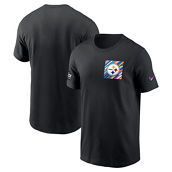 Nike Men's Black 2023 NFL Crucial Catch Sideline Tri-Blend T-Shirt