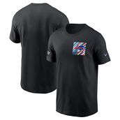 Nike Men's Black Buffalo Bills 2023 NFL Crucial Catch Sideline Tri-Blend T-Shirt