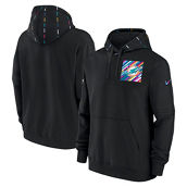 Nike Men's Black Miami Dolphins 2023 NFL Crucial Catch Club Pullover Hoodie