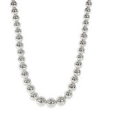 Tiffany & Co. HardWear Graduated Ball  Necklace in  Sterling Silver Pre-Owned