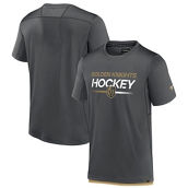 Fanatics Branded Men's Gray Vegas Golden Knights Authentic Pro Tech T-Shirt
