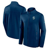 Fanatics Branded Men's Deep Sea Blue Seattle Kraken Authentic Pro Full-Zip Jacket