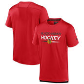 Fanatics Men's Fanatics Red Chicago Blackhawks Authentic Pro Tech T-Shirt