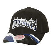 Mitchell & Ness Men's Black Dallas Cowboys Brushed Past Ya Pro Snapback Hat
