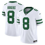 Nike Men's Aaron Rodgers Legacy White New York Jets Vapor F.U.S.E. Limited Jersey