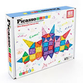 PicassoTiles® Mini Diamond Magnetic Tiles 61-Piece Set