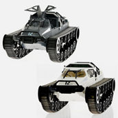 CIS-2601-G Ripsaw tank with top lights  - Gray