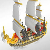 66501 Sailing Ship block set