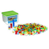 TickiT® Translucent Stackable Counters - Set of 500
