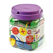 Miniland Educational Lacing Buttons: 140 Pieces Per Jar