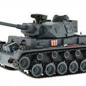 CIS-YZ-827 1:18 scale WWII German Panther III tank with lights sound and BB gun