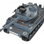 CIS-YZ-812 1:18 scale WWII German Tiger tank with lights sound and BB gun
