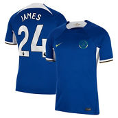 Nike Men's Reece James Blue Chelsea 2023/24 Home Stadium Replica Jersey
