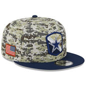 New Era Youth Camo/Navy Dallas Cowboys 2023 Salute To Service 9FIFTY Snapback Hat