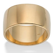 PalmBeach Wedding Band in Gold-Plated Sterling Silver