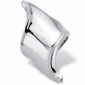 PalmBeach Free-Form Platinum-Plated Ring