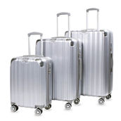 Melrose S 3-Piece TSA Anti-Theft Expandable Spinner Luggage Set