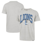 '47 Men's Gray Detroit Lions Walk Tall Franklin T-Shirt