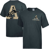 Comfort Wash Men's Comfort Wash Charcoal Army Black Knights Vintage Logo T-Shirt