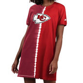 Starter Women's Red Kansas City Chiefs Ace Tie-Dye T-Shirt Dress