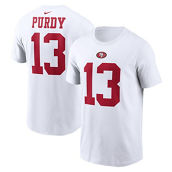 Nike Men's Brock Purdy White San Francisco 49ers Player Name & Number T-Shirt