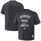 Staple Men's NBA x Anthracite Denver Nuggets Heavyweight Oversized T-Shirt