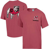 Comfort Wash Men's Comfort Wash Red Georgia Bulldogs Vintage Logo T-Shirt