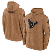 Nike Men's Brown Houston Texans 2023 Salute To Service Club Pullover Hoodie