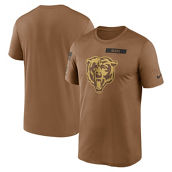 Nike Men's Brown Chicago Bears 2023 Salute To Service Legend Performance T-Shirt