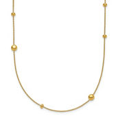 18K Gold Italian Elegance Chain Necklace