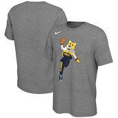 Nike Unisex Heather Charcoal Denver Nuggets Team Mascot T-Shirt