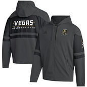 adidas Men's Gray Vegas Golden Knights Full-Zip Hoodie