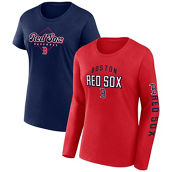 Fanatics Branded Women's Red/Navy Boston Red Sox T-Shirt Combo Pack