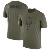 Nike Men's Olive Arkansas Razorbacks Military Pack T-Shirt