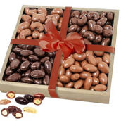 Deli Direct, Lillie & Pearl, Belgian Chocolate Covered Almond & Cashew Tray