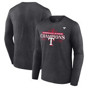 Texas Rangers 2023 American League Champions Locker Room Long Sleeve T-Shirt