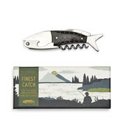 Two's Company Finest Catch 3-in-1 Bottle Tool Opener in Gift Box