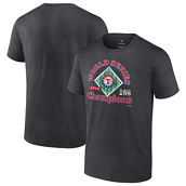 Men's Heather Charcoal Texas Rangers World Series Champs Franchise Guys T-Shirt