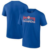 Men's Royal Texas Rangers 2023 World Series Champions Hitting Streak T-Shirt