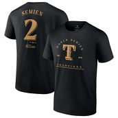 Men's Marcus Semien Texas Rangers 2023 World Series Champs Name & Number T-Shirt
